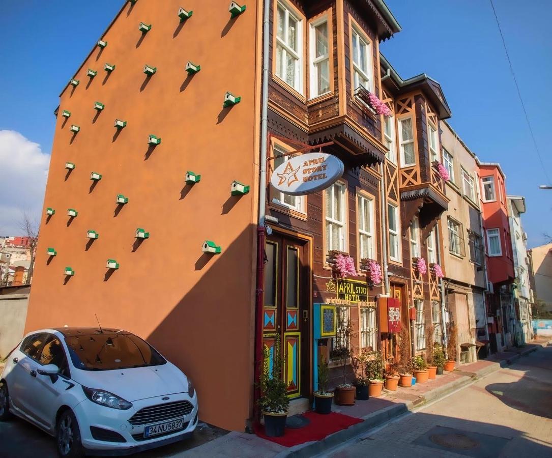 April Hotel Isztambul Kültér fotó